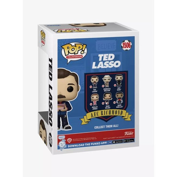 Funko Pop! Ted Lasso with Biscuits #1506 - Picture 4 of 4